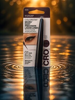 Revlon, ColorStay, Micro Easy Precision Liquid Liner - (303) " But First, Wine "